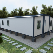 prefab 40ft expandable container home with 3 bedroom